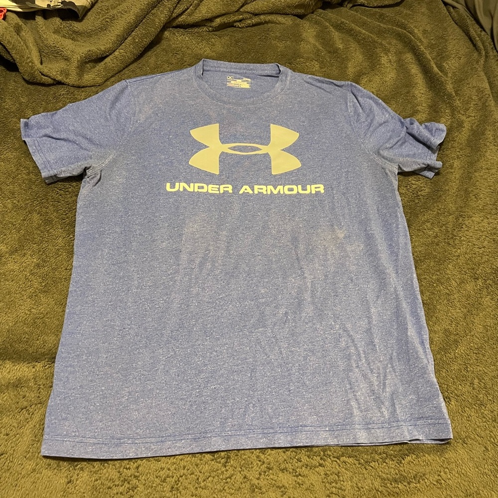 Large under armor dry fit material